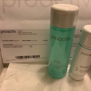 NIB Proactiv toner and repair lotion